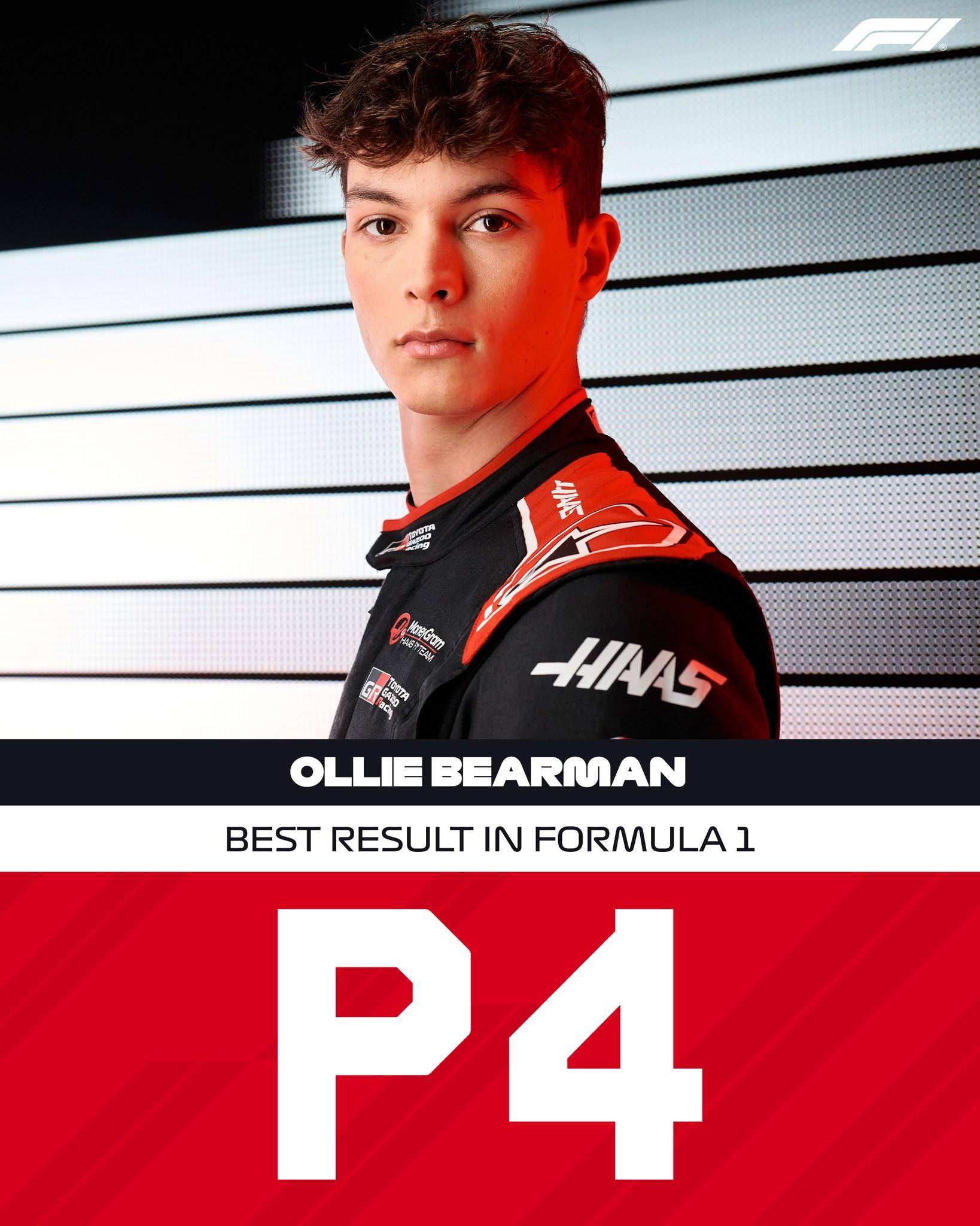 包含哈斯车队横扫索伯车队，塞恩斯统治全场的词条